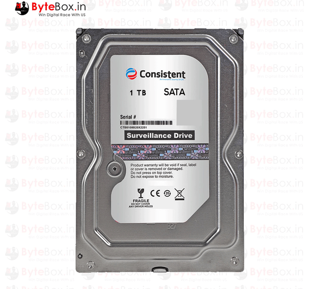 Consistent 1TB Desktop HDD – High-Speed Storage for Daily Computing Needs