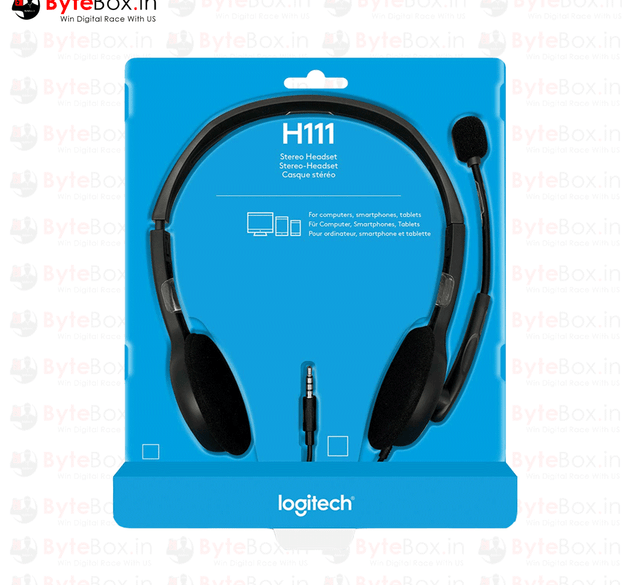 LOGITECH H111 STEREO HEADPHONE